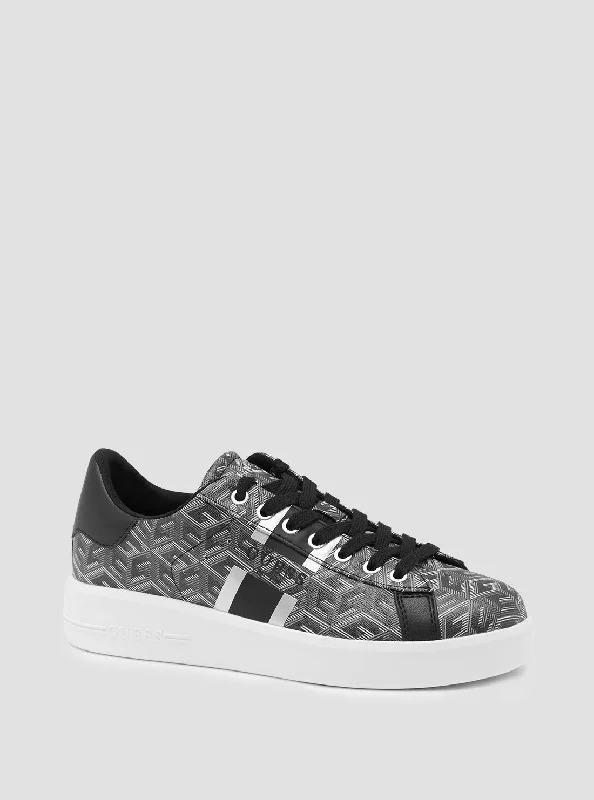 Black Reyhana G-Cube Low-Top Sneakers