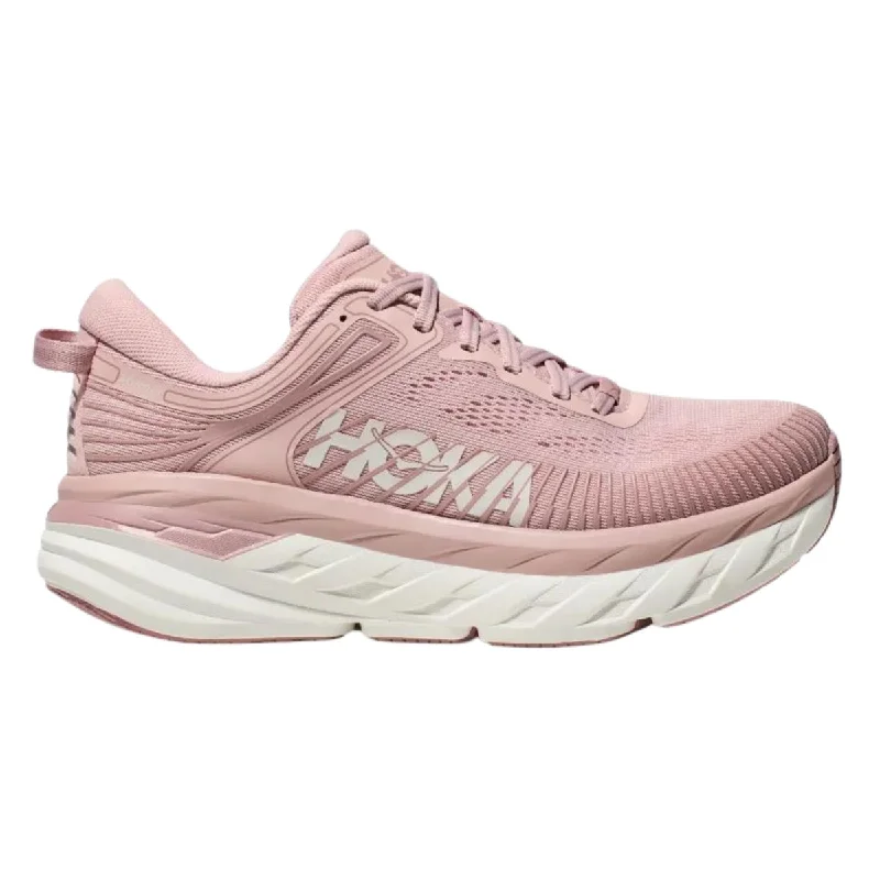 Hoka One One Women's Bondi 7 Peach Whip/White