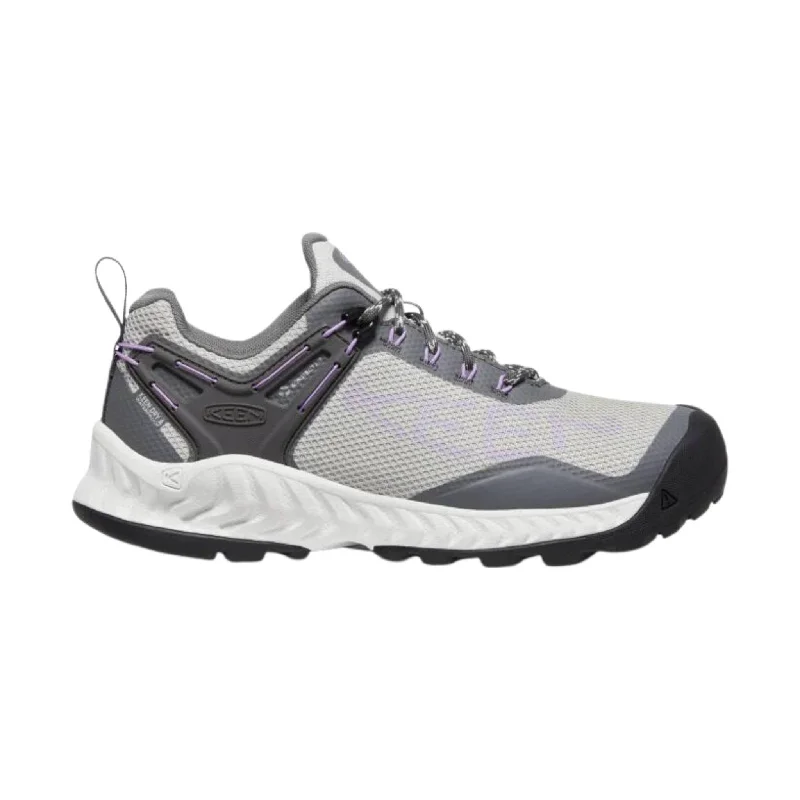 KEEN Women's NXIS EVO Waterproof Shoe - Steel Grey/English Lavender - ONLINE STORE CREDIT/EXCHANGE ONLY