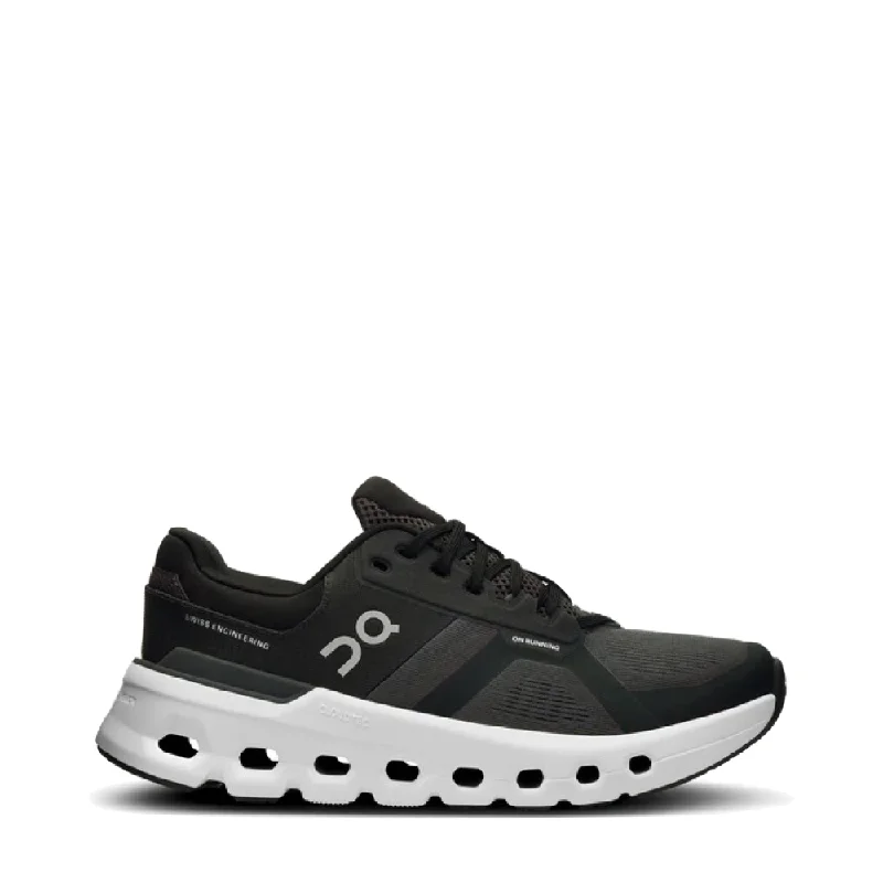 On Women's Cloudrunner 2 Sneaker in Eclipse/Black