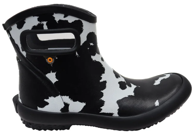 Bogs Womens Patch Ankle Boot Cow General Purpose Gumboots