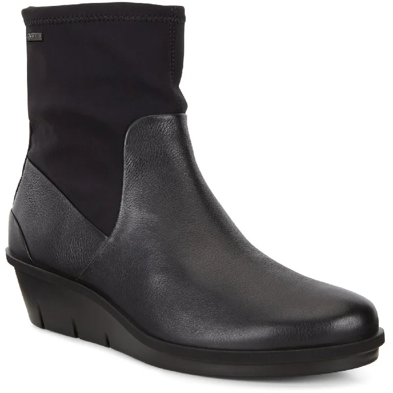 ECCO SKLYER GTX WEDGE BOOT BLACK - FINAL SALE!