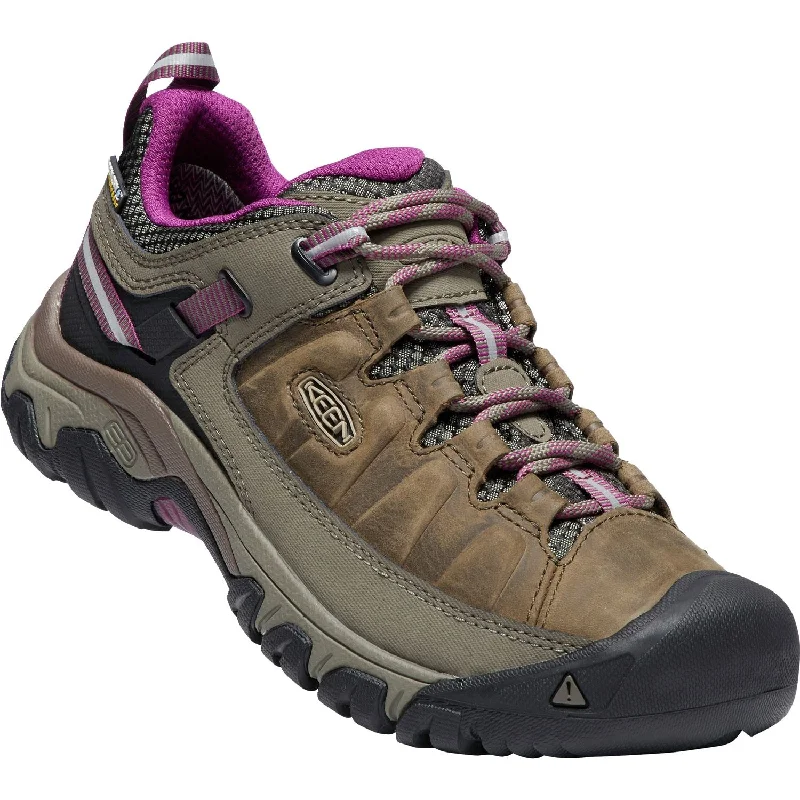 KEEN TARGHEE III WATERPROOF WOMEN'S WEISS/BOYSENBERRY - FINAL SALE!